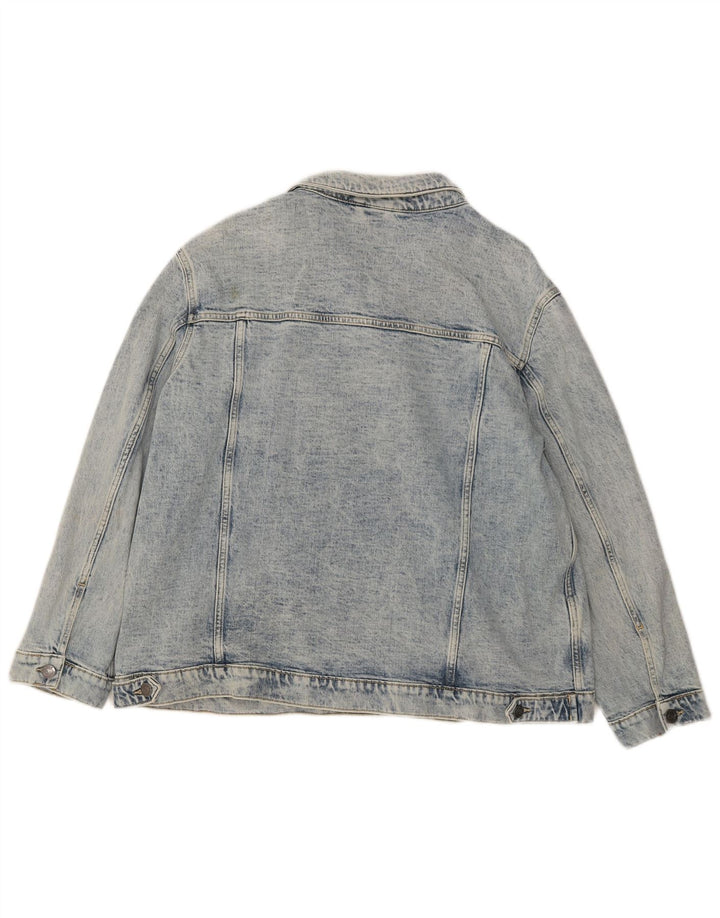 Chaqueta vaquera para mujer Fat Face UK 40 XL Algodón azul