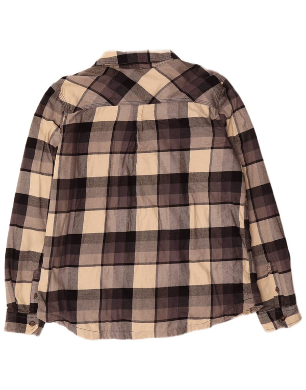 Carhartt Camisa de Franela Lumberjack para Mujer US 12/14 Grande Cuadros Multicolores