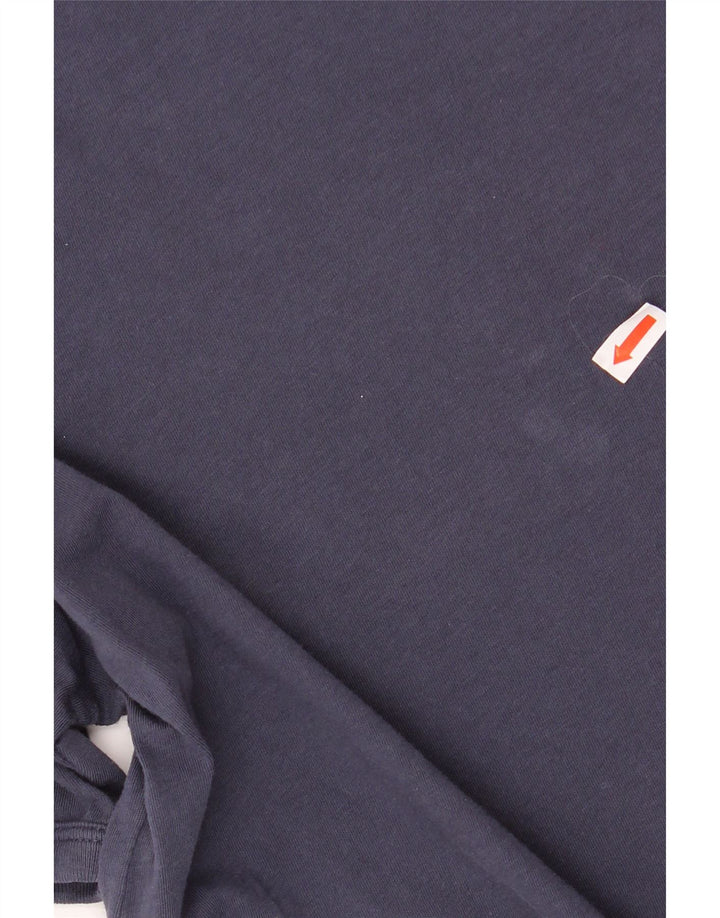 SUN68 Camiseta para hombre Top Medium Azul marino Algodón