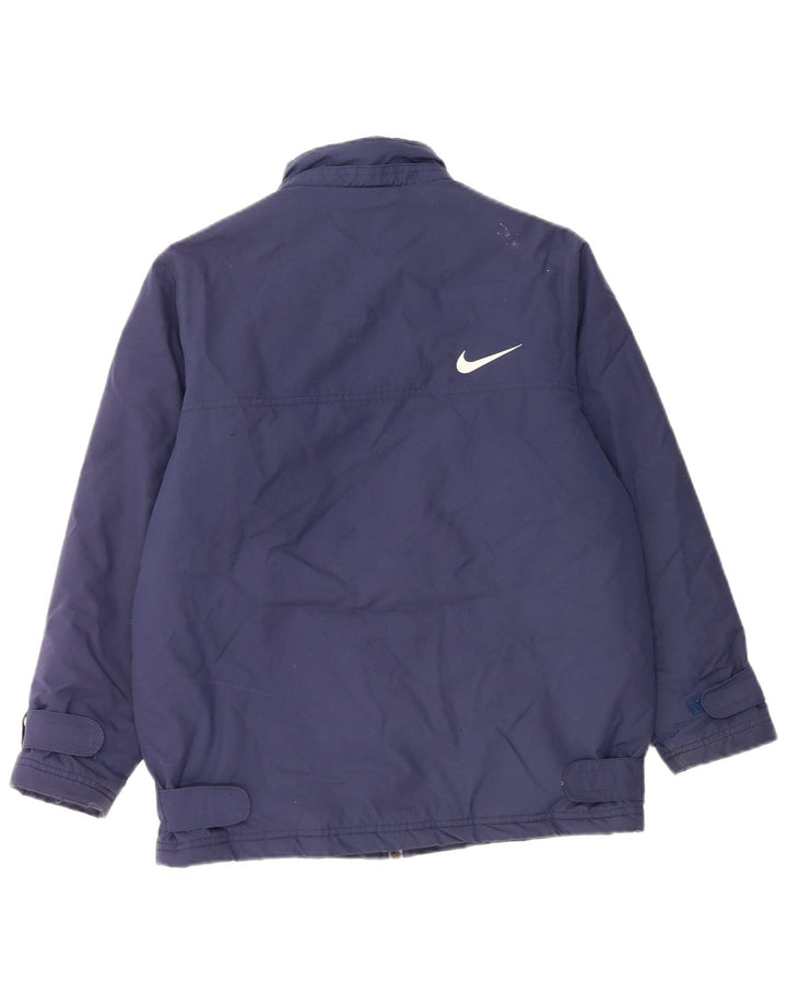 Nike Chaqueta cortavientos para niños 10-11 años Mediana Azul Marino Poliéster