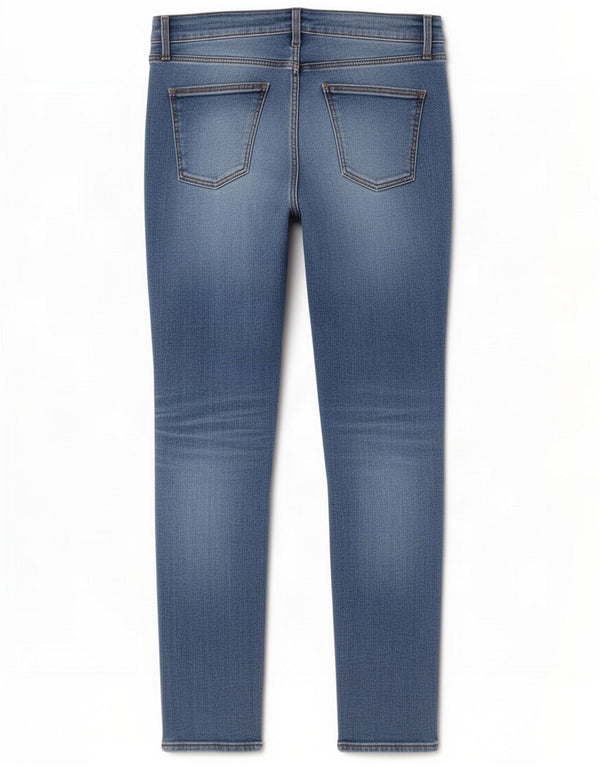 Zara Jeans ajustados para mujer EU 40 Medium W30 L29 Algodón azul