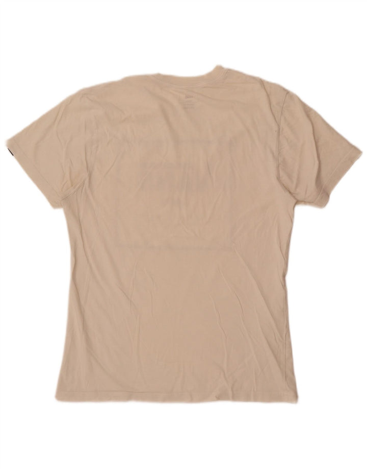Vans Camiseta con gráfico de ajuste personalizado para hombre Top mediano de algodón blanco