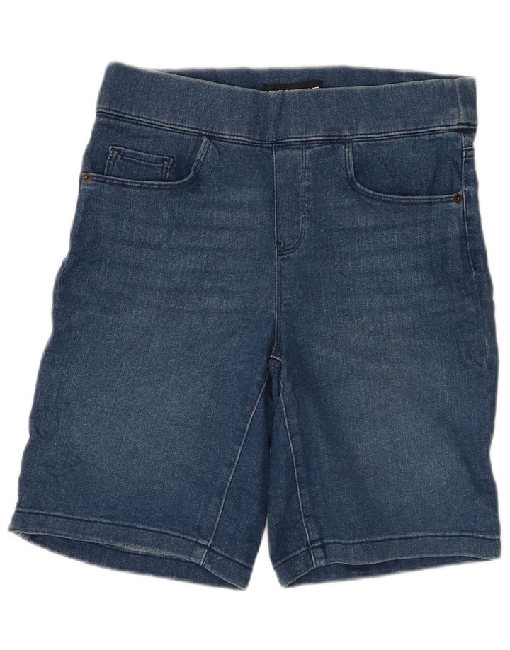DKNY Pantalones cortos vaqueros para mujer pequeños W30 azul