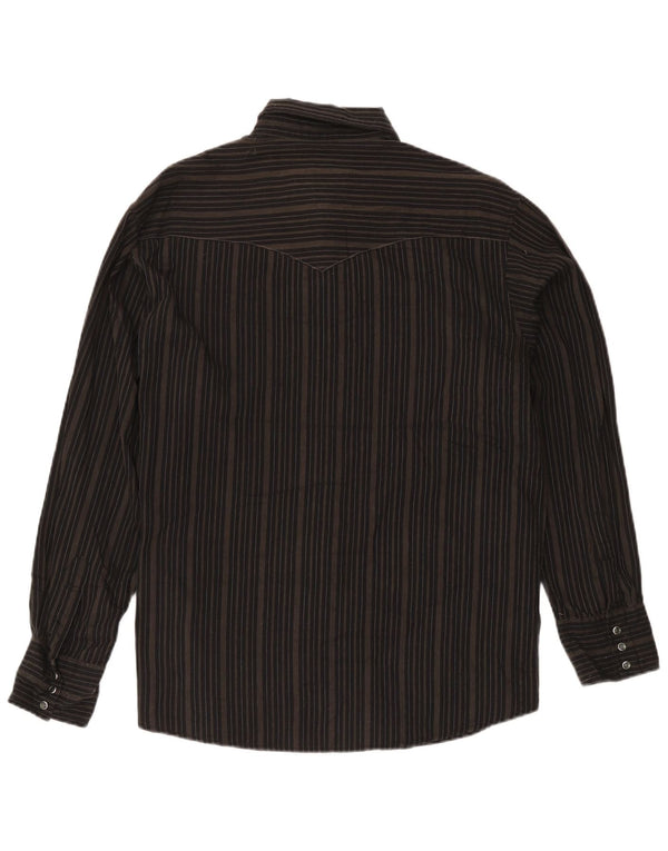 Camisa Wrangler Hombre XL Rayas Negras