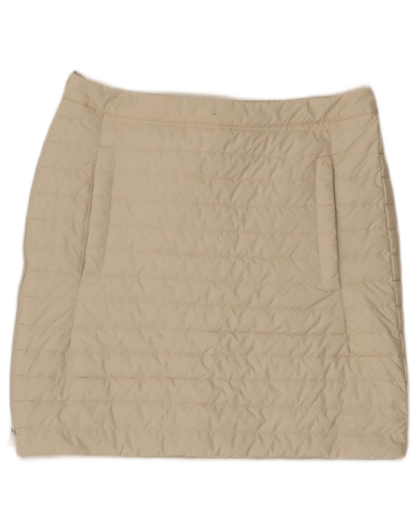 Jack Wolfskin Falda Acampanada Acolchada para Mujer UK 10/12 Medium W30 Off White