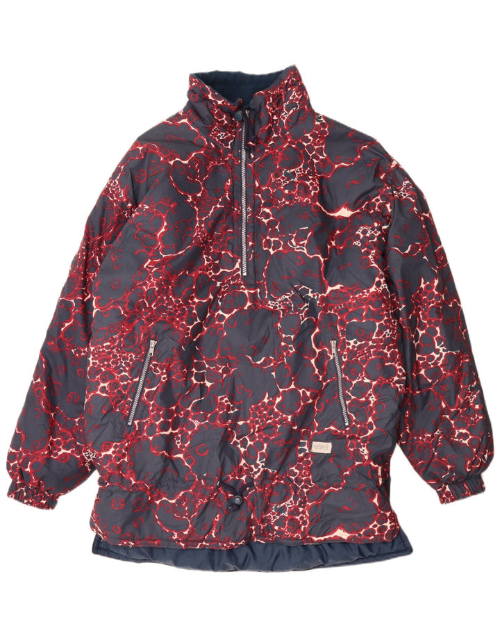 Etirel Chaqueta anorak holgada con estampado abstracto para niños 15-16 años Azul marino