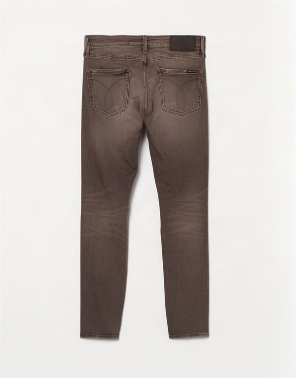 Calvin Klein Jeans ajustados para hombre W33 L32 Algodón gris