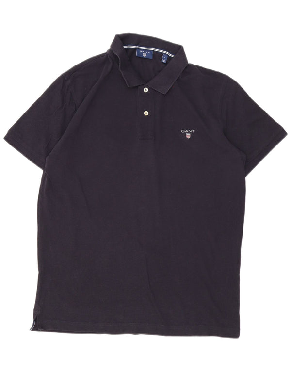 Gant Polo Hombre Grande Azul Marino Algodón