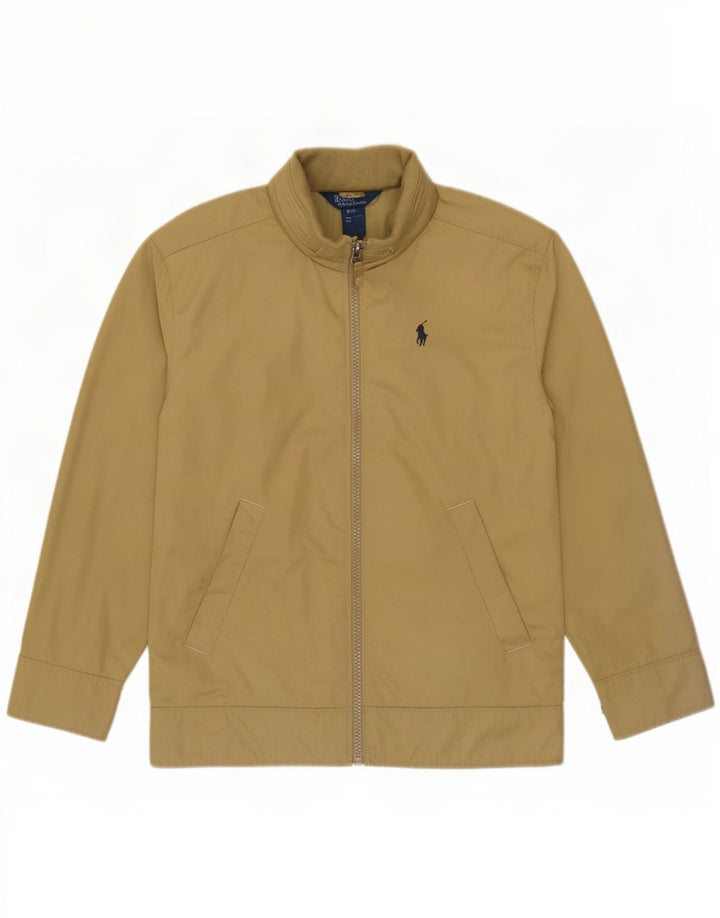 Polo Ralph Lauren Chaqueta Bomber con Capucha para Niños 7-8 Años Pequeña Beige Poliéster