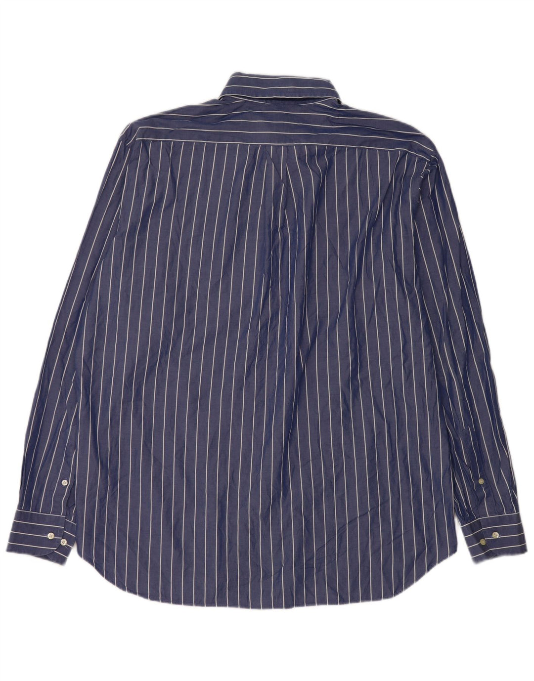 Camisa Brooksfield para hombre talla 43 grande a rayas azules