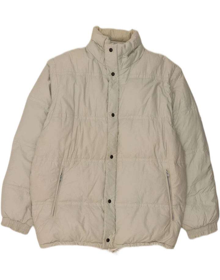 Martin's Chaqueta acolchada para hombre UK 42 XL Algodón blanco