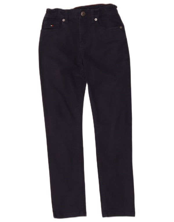 Tommy Hilfiger Vaqueros Slim para Niñas 9-10 Años W26 L24 Azul Marino Algodón