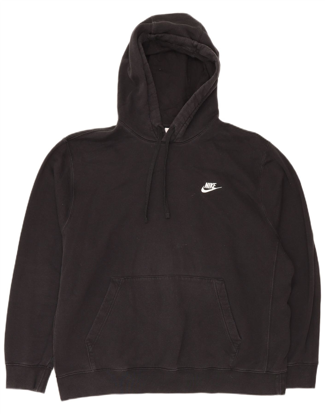 Nike - Sudadera con capucha para hombre, talla XL, algodón negro