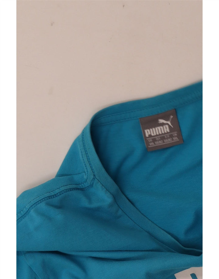 Puma Camiseta gráfica para hombre Top 2XL Azul