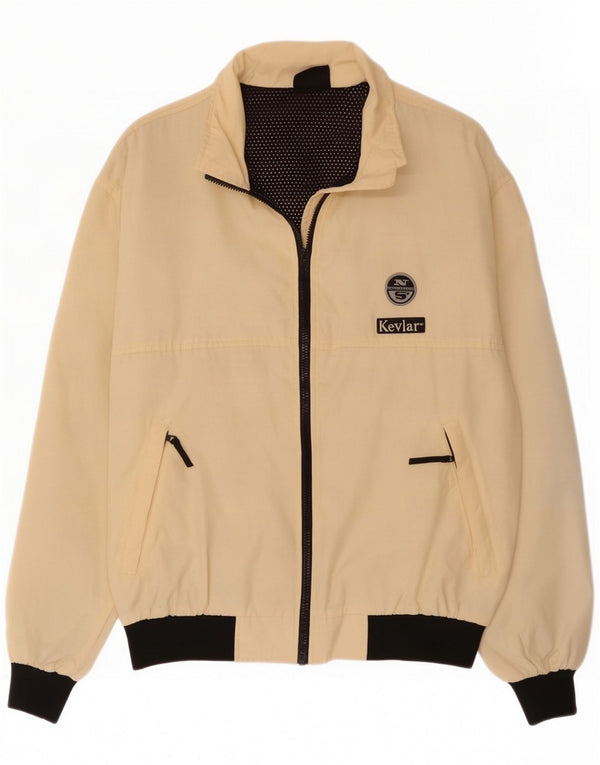 Chaqueta bomber para hombre North Sails UK 36 Small Beige Colorblock