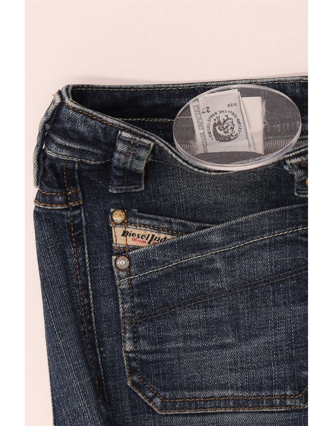 Vaqueros Slim Mujer Diesel W27 L33 Azul