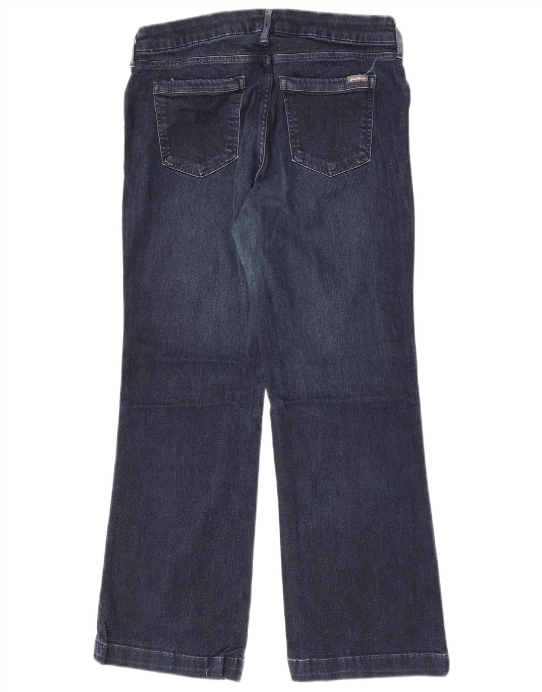 Eddie Bauer Jeans con corte de bota con curvas para mujer W32 L28 Algodón azul marino
