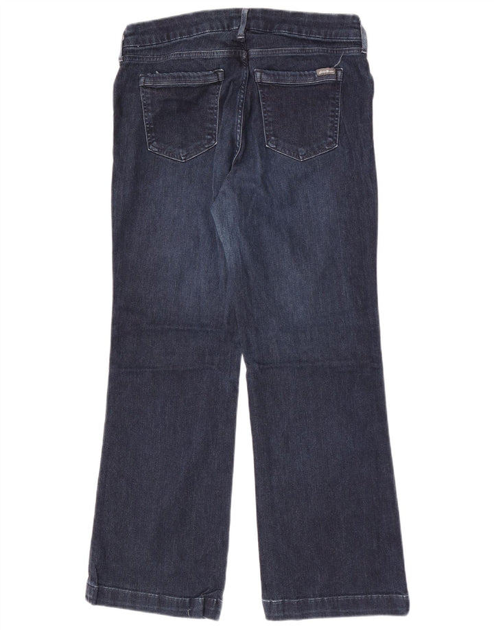 Eddie Bauer Jeans con corte de bota con curvas para mujer W32 L28 Algodón azul marino