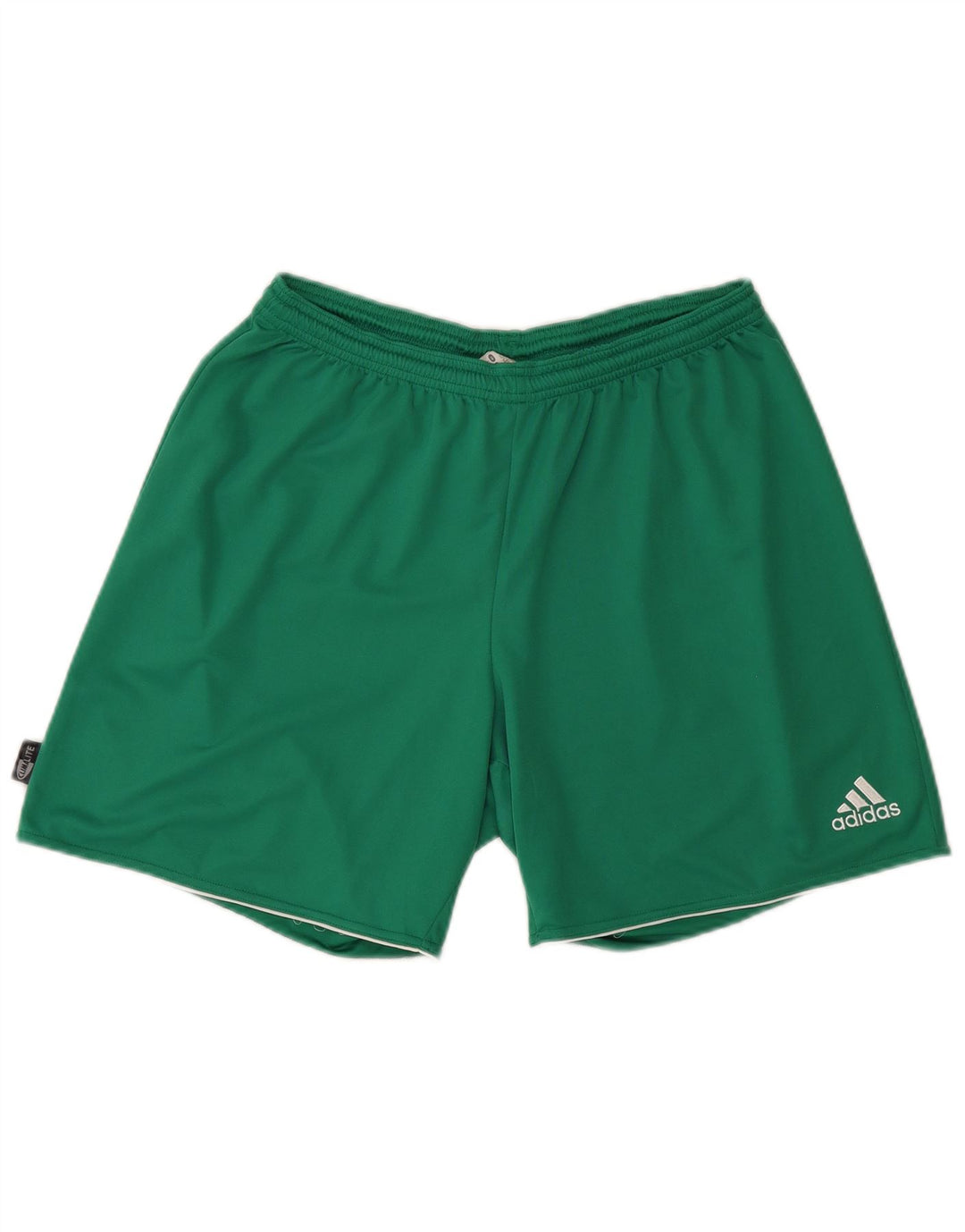 Adidas Mens Climalite Sport Shorts Grande Verde Poliéster