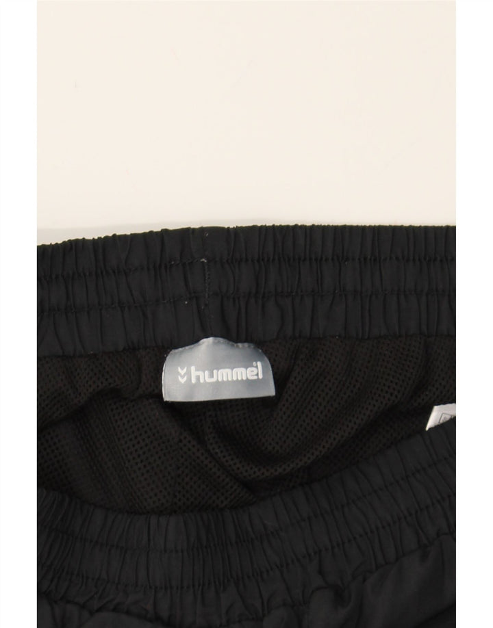HUMMEL Womens Tracksuit Trousers UK 14 Medium Black Polyester Vintage Hummel and Second-Hand Hummel from Messina Hembry 