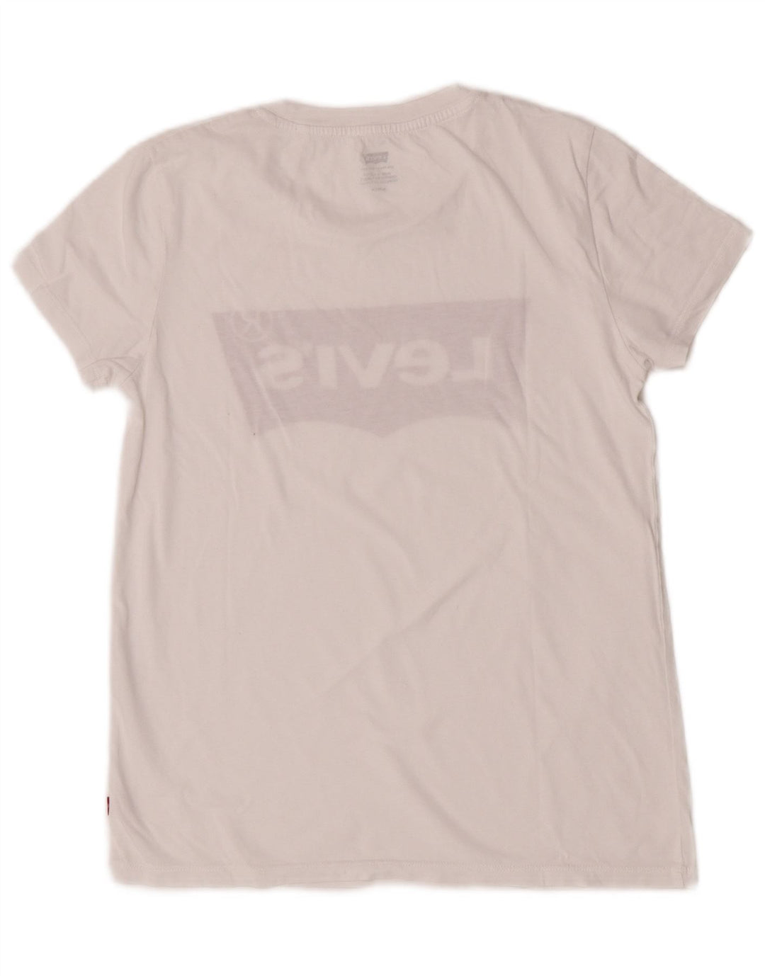 Levi's Camiseta gráfica para mujer Top UK 10 Small White