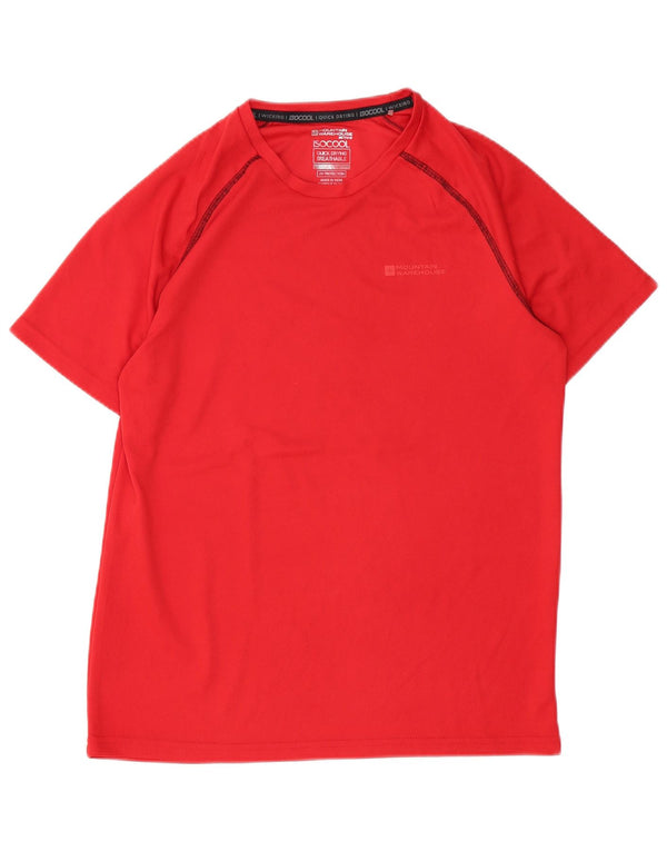 Camiseta IsoCool para hombre de Mountain Warehouse Top mediano rojo