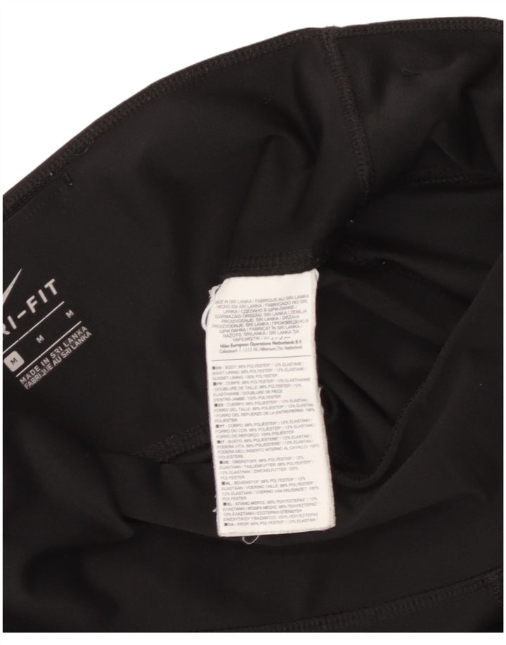 Leggings NIKE Dri Fit para mujer UK 44 Mediano Negro Poliéster