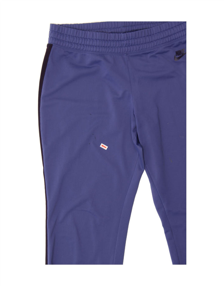 NIKE Mens Tracksuit Trousers Medium  Blue Colourblock Polyester Vintage Nike and Second-Hand Nike from Messina Hembry 
