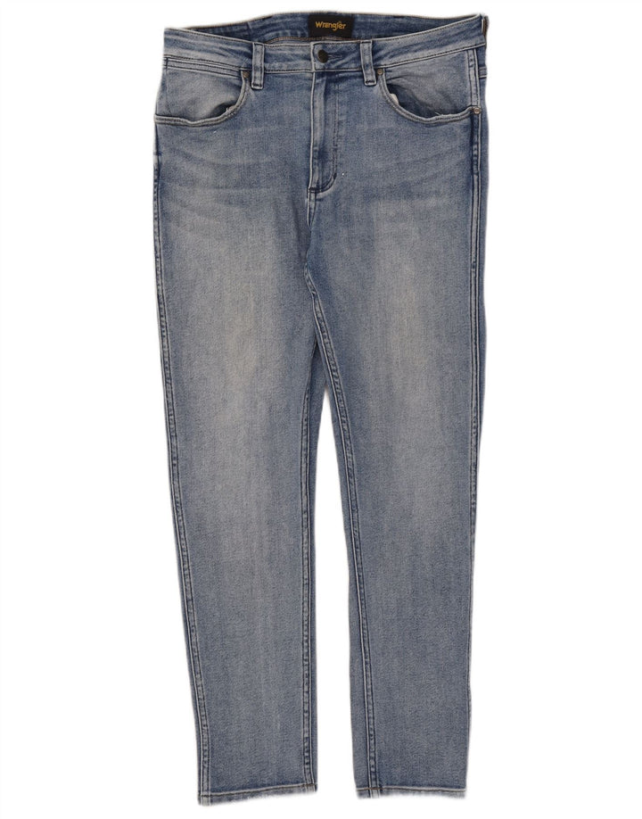 Vaqueros Wrangler Mujer Slim W32 L27 Algodón Azul