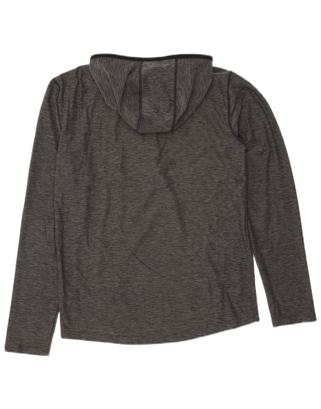 NEW BALANCE Hombre Sudadera con capucha Chándal Top Pequeño Gris Moteado