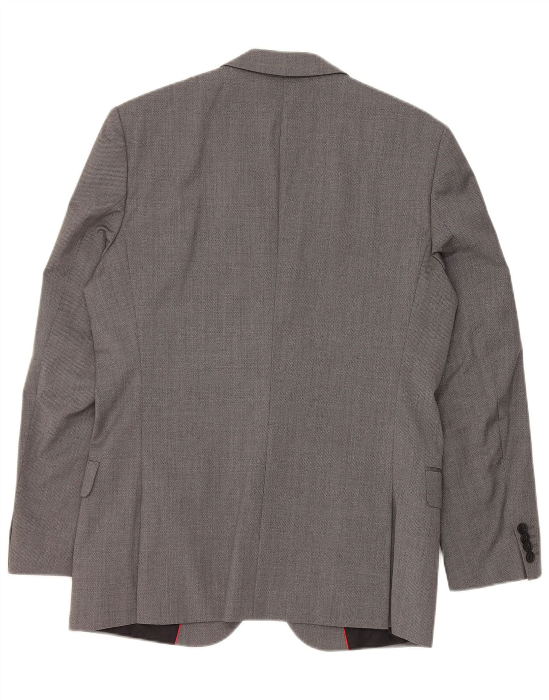 Hugo Boss Chaqueta tipo blazer de 2 botones para hombre EU 48 Lana virgen gris medio
