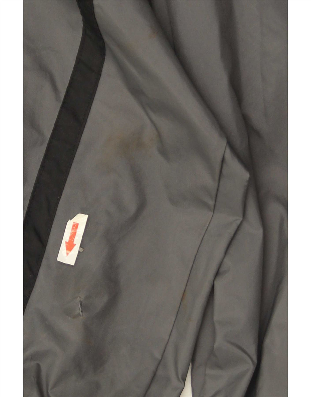 Nike Chaqueta impermeable con capucha para hombre UK 42 XL Gris Poliéster