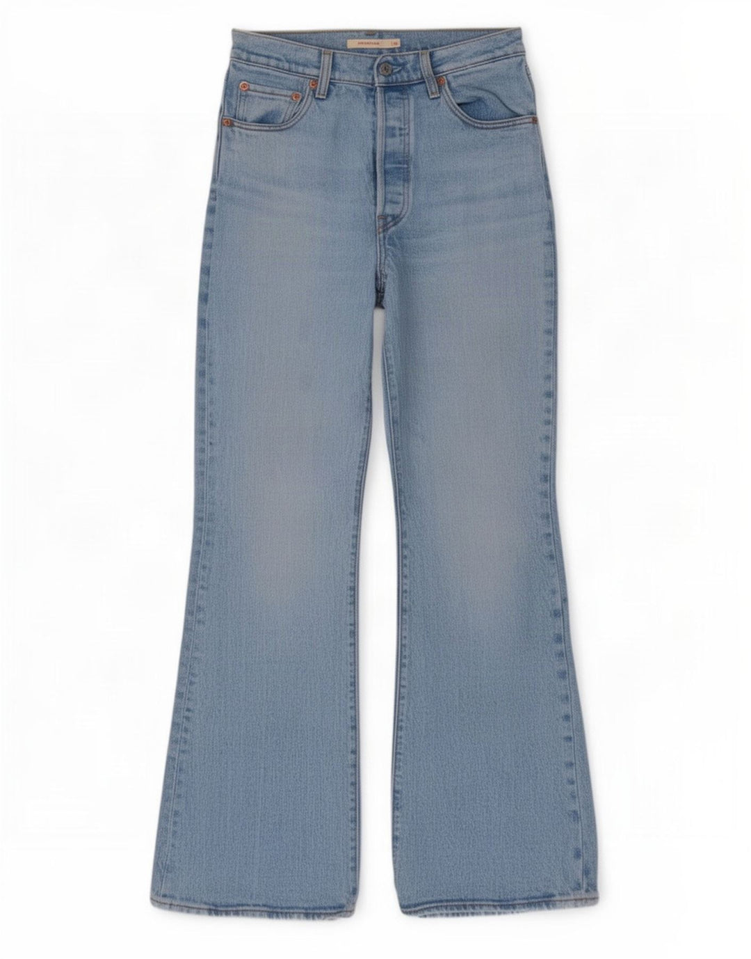 Vaqueros Levi's Mujer Ribcage Acampanados W26 L30 Azul