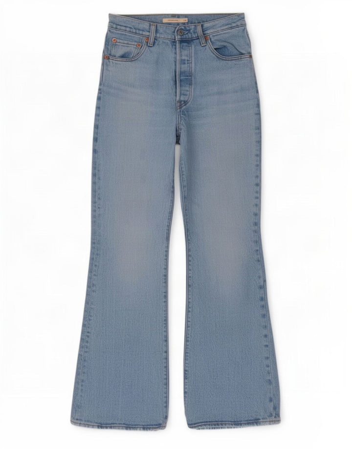 Vaqueros Levi's Mujer Ribcage Acampanados W26 L30 Azul