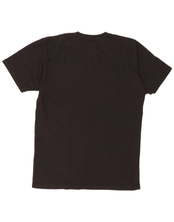 Vans Camiseta con gráfico de corte clásico para hombre, talla grande, algodón negro