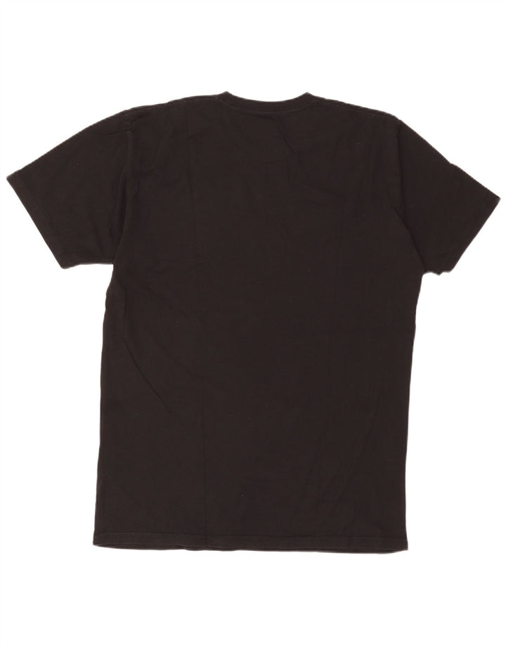 Vans Camiseta con gráfico de corte clásico para hombre, talla grande, algodón negro
