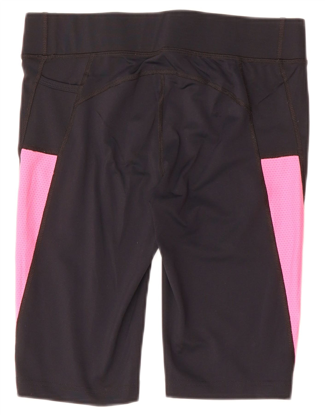 FILA Pantalones cortos deportivos para mujer UK 10 Small Black Colourblock Poliéster