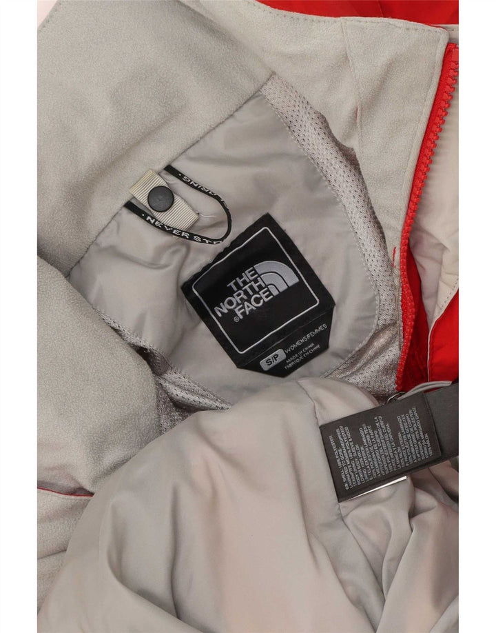The North Face Chaqueta impermeable extragrande con capucha para mujer Reino Unido 10 Small Red