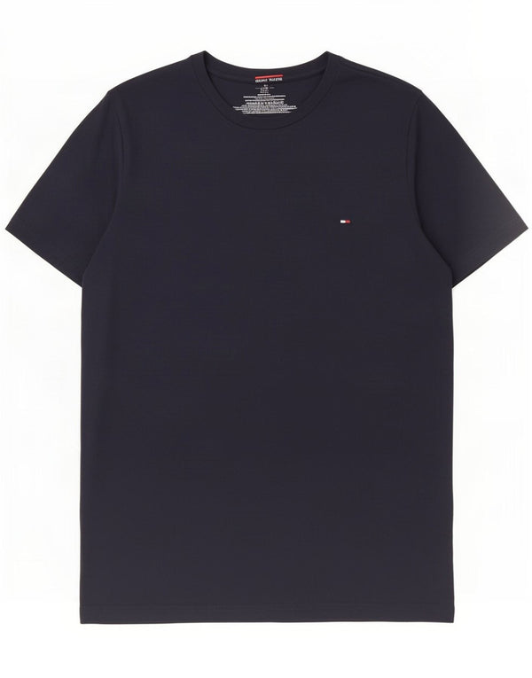 Camiseta Tommy Hilfiger Hombre Top Medium Azul Marino Algodón