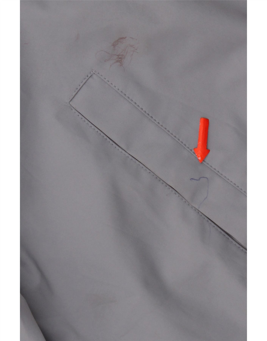 Zara Hombre Cazadora Bomber ES 38 Poliéster Gris Medio