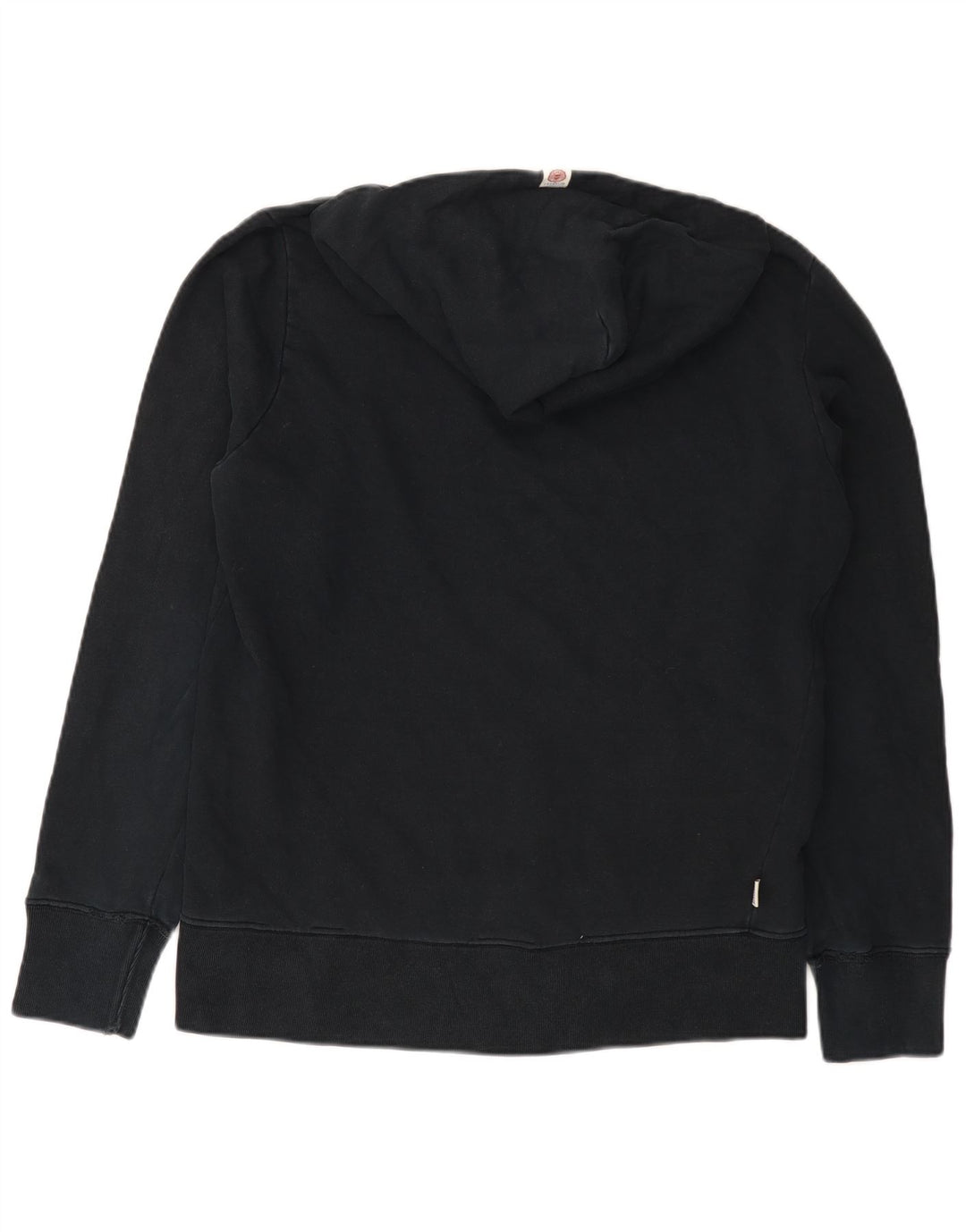 Franklin Marshall - Sudadera con capucha para hombre, talla grande, algodón negro