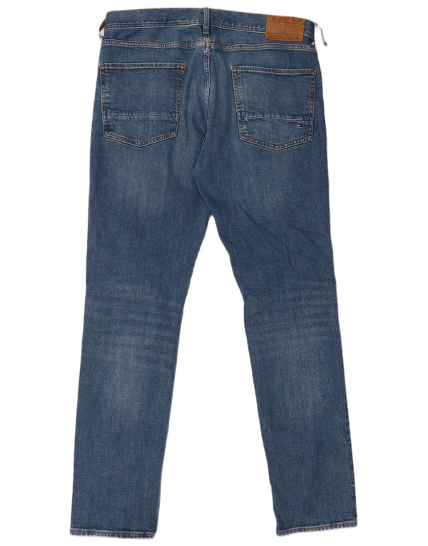 Tommy Hilfiger Vaqueros rectos Denton para hombre W36 L34 Algodón azul