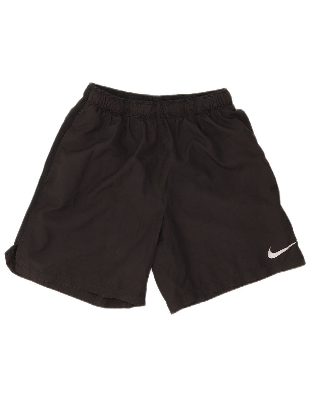 Nike - Pantalones cortos deportivos Dri Fit para mujer, talla M, poliéster negro