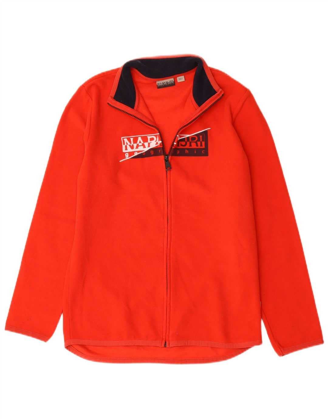 Napapijri Chaqueta polar gráfica para niño 13-14 años Rojo Poliéster