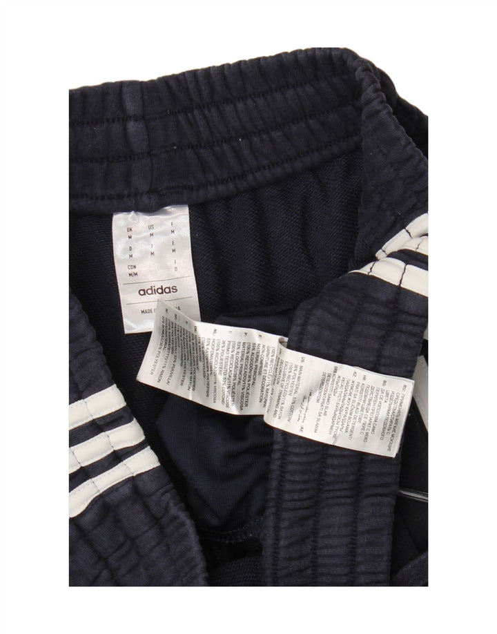 Adidas Hombre Pantalones Cortos Deportivos Medio Azul Marino Algodón