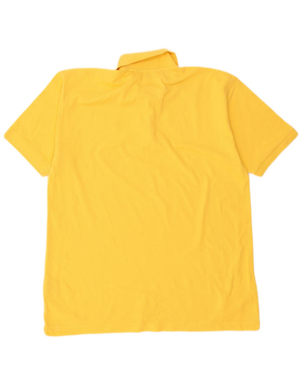 Kappa Polo Hombre XL Amarillo Algodón