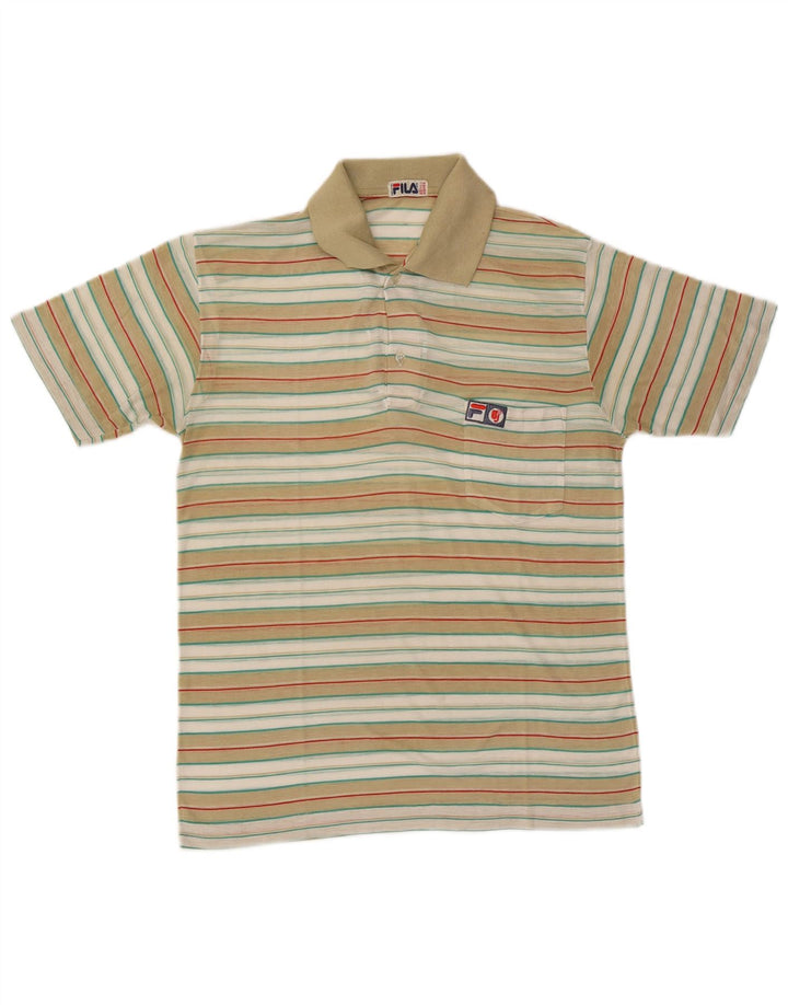 Fila Polo para hombre UK 36 Small Multicolor Rayas