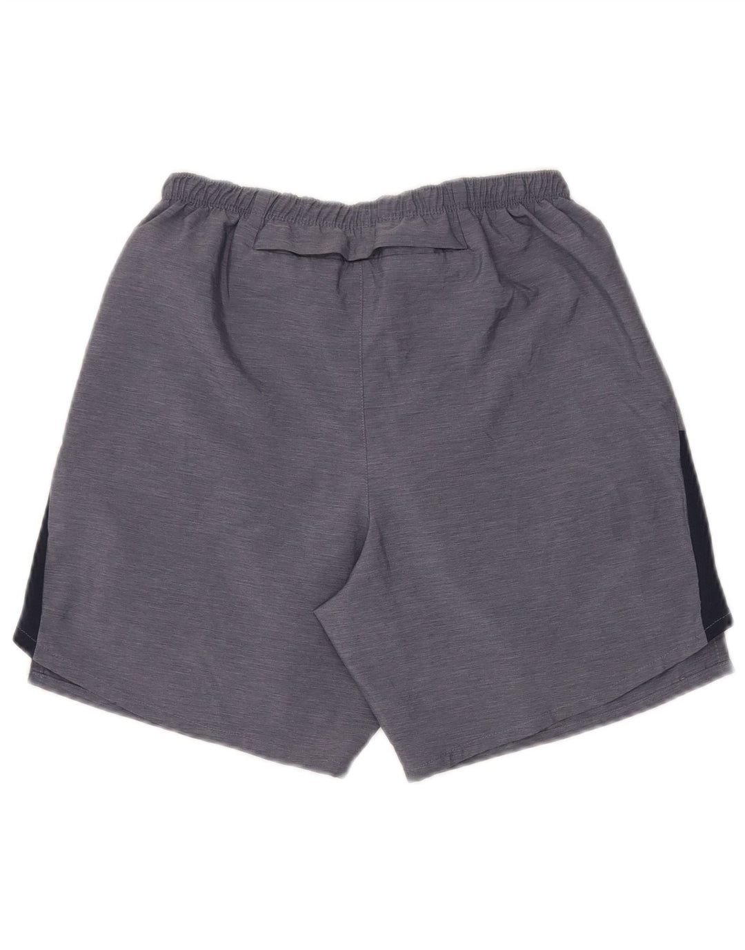 NIKE Pantalones cortos deportivos Dri Fit para mujer UK 10 Pequeño azul Colorblock Poliéster