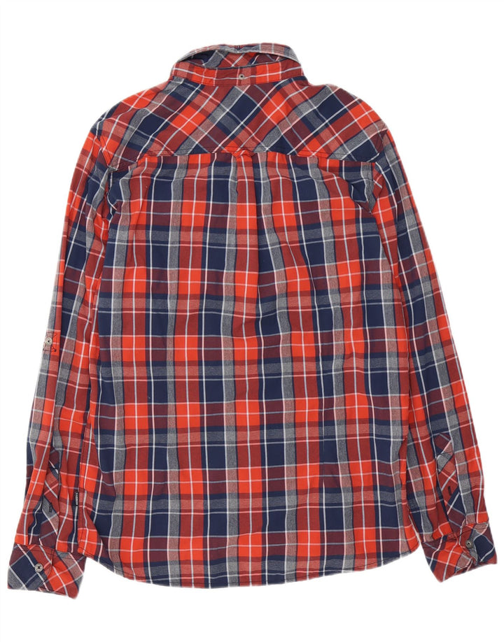Camisa Berghaus Hombre Large Cuadros Rojos Poliamida