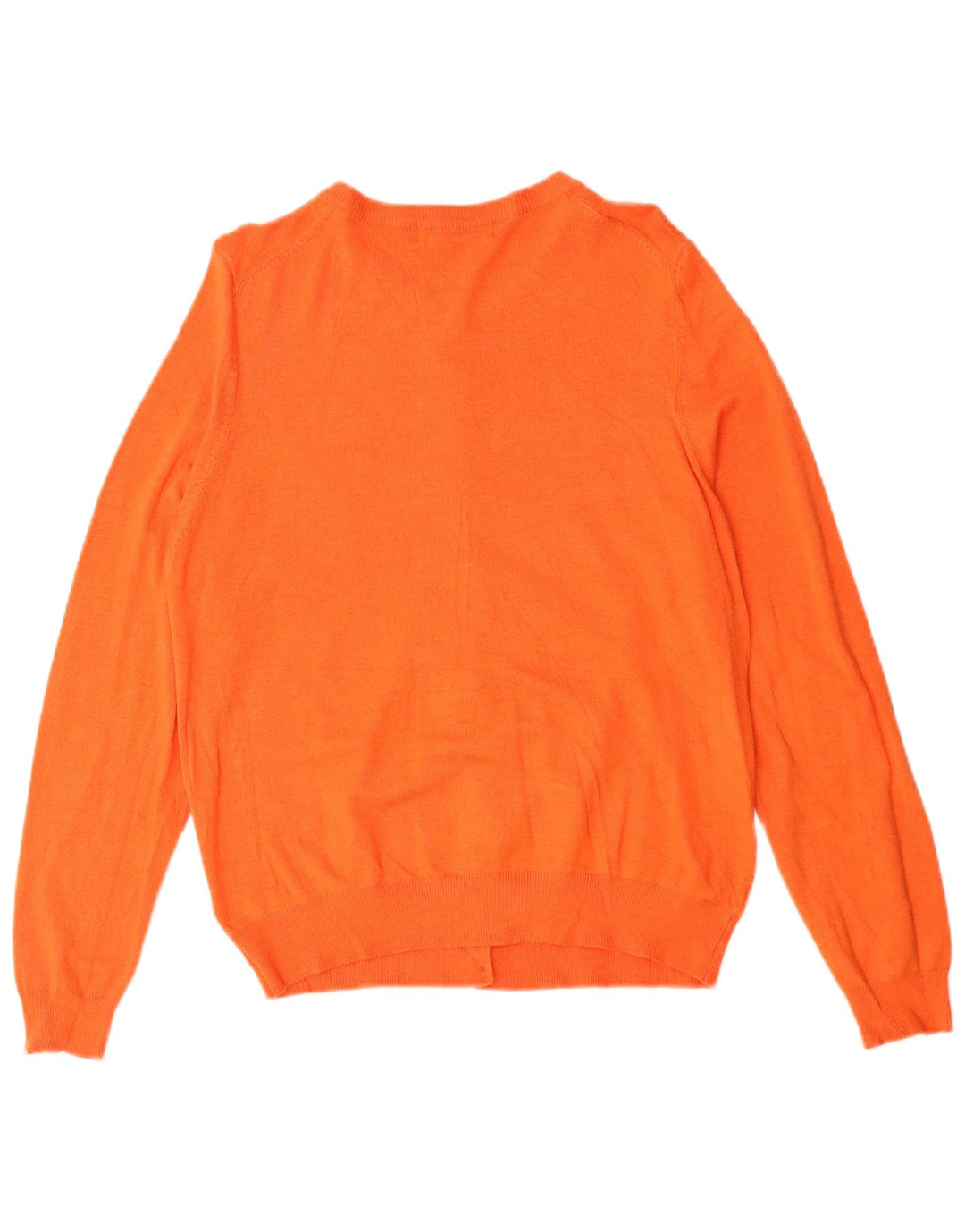 Marks & Spencer Suéter tipo cárdigan para mujer UK 46 Viscosa naranja grande